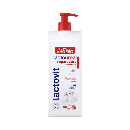 Leche copororal reparadora, para pieles secas y extra secas LACTOVIT Lactourea 800 ml