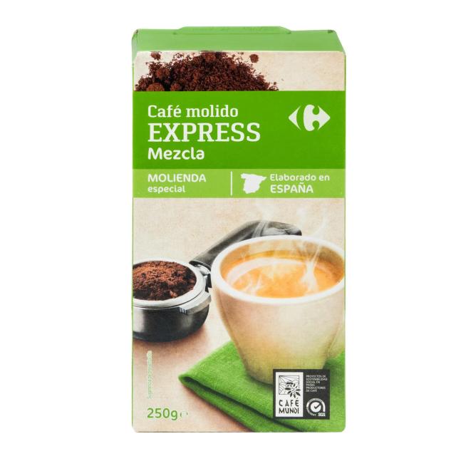Café molido mezcla Carrefour 250 g