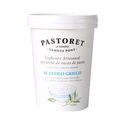 PASTORET Yogur azucarado estilo griego, elaborado con leche de vacas de pasto 500 g