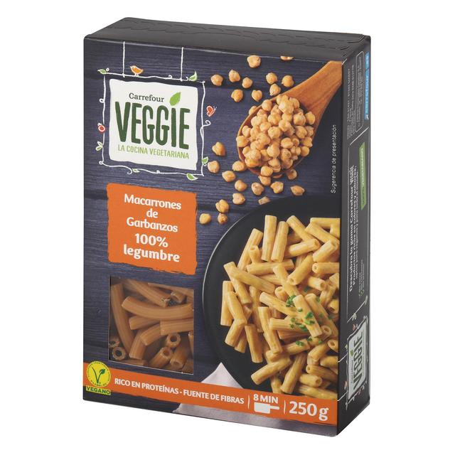 Macarrones de garbanzos Carrefour Veggie 250 g