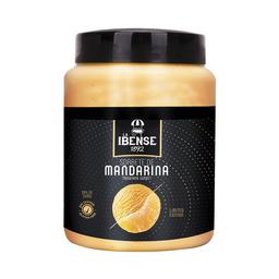 LA IBENSE 1892 Tarrina de helado de sorbete de mandarina, elaborado sin gluten 1 L