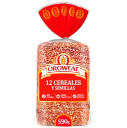 Pan de molde integral 12 selección cereales y semillas Oroweat 590 g