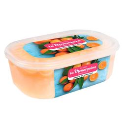 LA MENORQUINA Tarrina de helado sabor sorbete de mandarina 1 l
