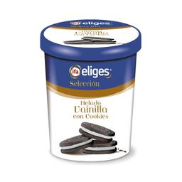 Helado vainilla con cookies IFA ELIGES tarrina 335 g