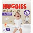 Pañal pants talla 5 (12-17 kg) huggies extra, paquete 24 uds