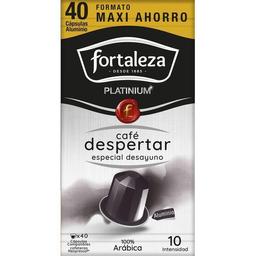 Café platinium compatible nespresso fortaleza, caja 40 uds