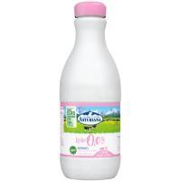 Leche uht 0,0% materia grasa asturiana, botella 1,5 litros