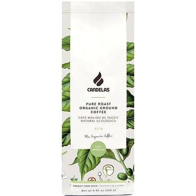 Café molido natural ecológico candelas, paquete 250 g