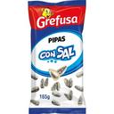 Pipas g con sal grefusa, bolsa 165 g