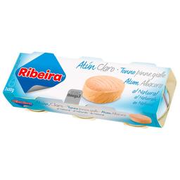 RIBEIRA Atún claro al natural 3 uds x 52 g