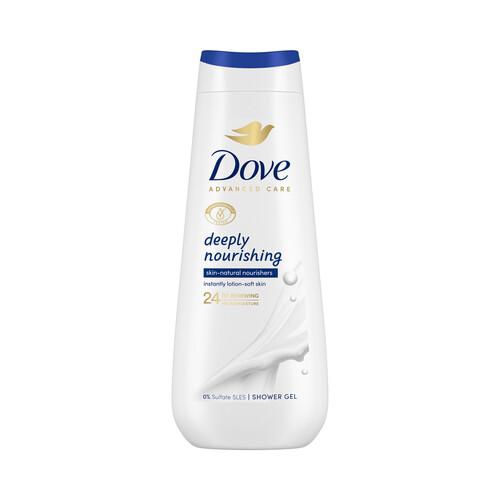 DOVE Cuidado avanzado Gel hidratante para ducha o baño, con hidratante naturales 600 ml