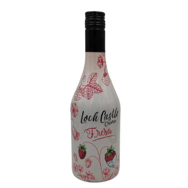 Crema de fresa Loch Castle 70 cl