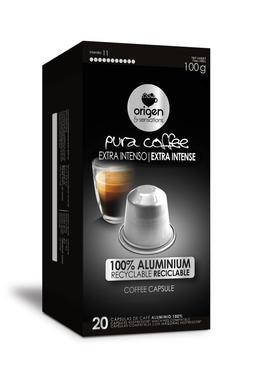 Café extra intenso intensidad 11 Origen&Sensations 20 cápsulas
