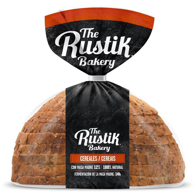 Pan de molde masa madre con cereales The rustik bakery bolsa 400 g