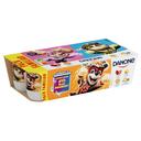 Yogur sabor limón, galleta, fresa y macedonia Danone, pack de 8 unidades de 120 g