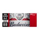 Cerveza Budweiser Lager pack de 10 latas de 33 cl