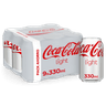 Refresco cola light Coca-Cola lata 33cl pack 9