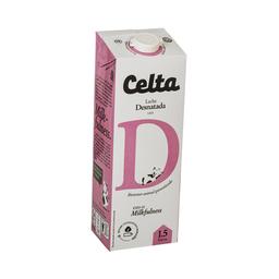 CELTA Leche desnatada de vaca con bienestar animal garantizado 1.5 l