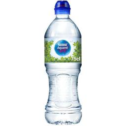Agua mineral aquarel, botella tapón sport 75 cl