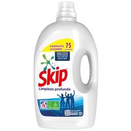 Detergente líquido limpieza profunda skip, garrafa 75 dosis