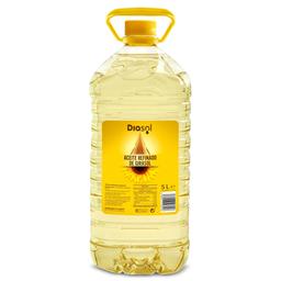 Aceite refinado de girasol Diasol garrafa 5 l