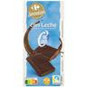 Chocolate con leche Carrefour Sensation sin gluten y sin azúcar añadido 125 g