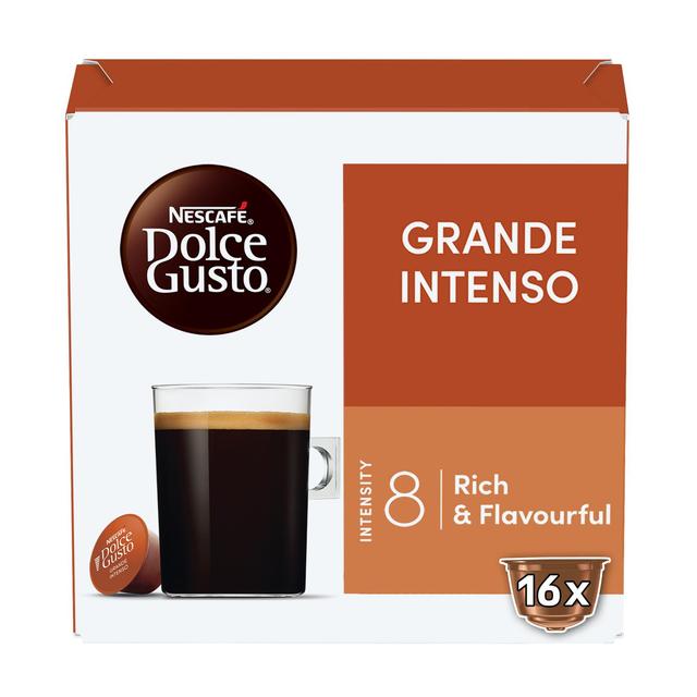 Café grande intenso en cápsulas Nescafé Dolce Gusto 16 ud
