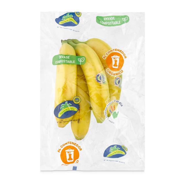 Plátano bio bolsa 1 Kg aprox