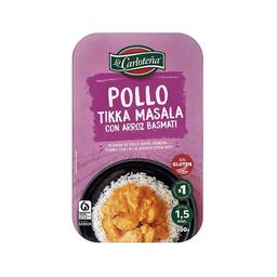 LA CARLOTEÑA Pollo tikka masala con arroz basmati 300 g