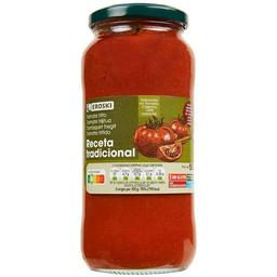 Tomate frito c/ aceite de oliva tradicional eroski, frasco 550 g
