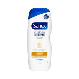 SANEX Cuidado experto natural  Gel nutritivo para baño o ducha, para pieles secas 600 ml