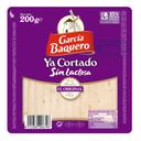 Queso sin lactosa ya cortado García Baquero cuña 200g