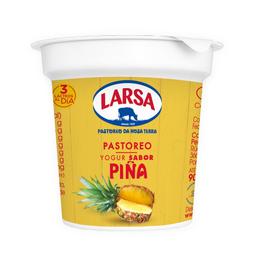 Yogur LARSA sabor piña vaso 125 g
