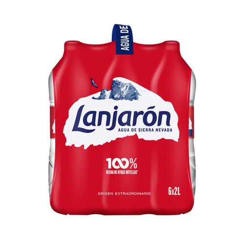 LANJARÓN Agua mineral pack de 6 uds. x 2 l