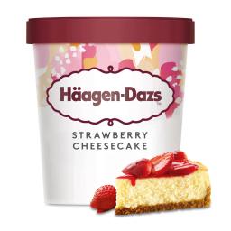 Helado de cheesecake con fresas Häagen Dazs 460 ml
