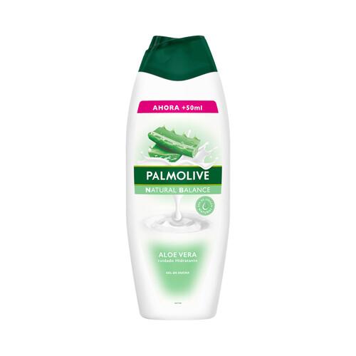 PALMOLIVE Gel para baño o ducha con textura crema y aloe vera PALMOLIVE Natural balance 600 ml