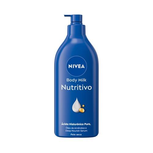 NIVEA Loción corporal (body milk) nutritivo, para pieles secas 625 ml