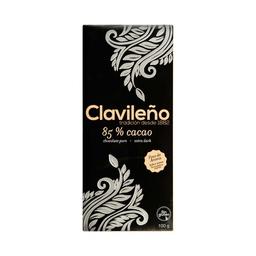 CLAVILEÑO Chocolate negro 85% 100 g