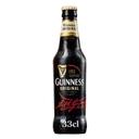 Cerveza negra irlandesa GUINNESS original botellín 33 cl