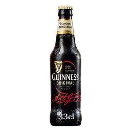 Cerveza Guinness Original irlandesa negra botella 33 cl