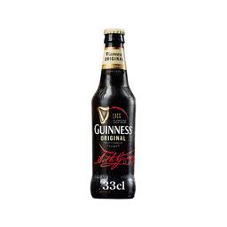 GUINNESS ORIGINAL Cerveza negra botella 33 cl
