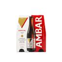 Cerveza especial ambar, pack 6x25 cl