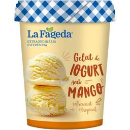 Helado yogur con mango la fageda, 500 ml
