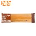 Espaguetis integrales Carrefour 500 g