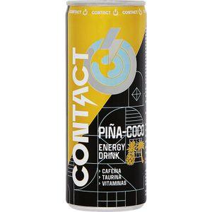 Bebida energética zero Contact 25cl piña coco