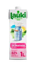 Leche desnatada Lauki brik 1 l