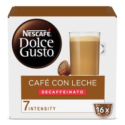 Café con leche en cápsulas descafeinado Nescafé Dolce Gusto caja 16 unidades