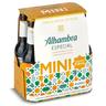 Cerveza especial Alhambra botella 6 x 20 cl