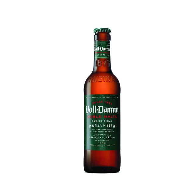 Cerveza Voll Damm doble malta botella 33 cl