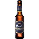 Cerveza Mahou Maestra tostada doble lúpulo botella 33 cl